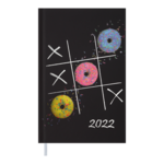 Ежедневник датированный 2022 Buromax SWEET А6 черный 336 с (BM.2545-01)